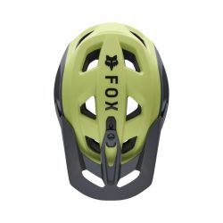 KASK ROWEROWY FOX SPEEDFRAME 5050 PEAR YELLOW  ENDURO CROSS