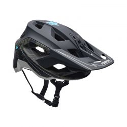 KASK ROWEROWY FOX SPEEDFRAME LUNAR BLACK  ENDURO CROSS