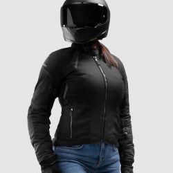 KURTKA MOTOCYKLOWA TEKSTYLNA DAMSKA REBELHORN SWIFT BLACK 