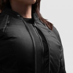 KURTKA MOTOCYKLOWA TEKSTYLNA DAMSKA REBELHORN SWIFT BLACK 