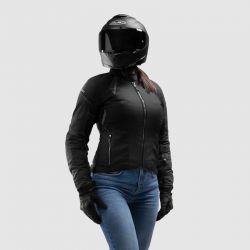 KURTKA MOTOCYKLOWA TEKSTYLNA DAMSKA REBELHORN SWIFT BLACK 