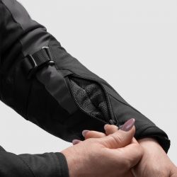 KURTKA MOTOCYKLOWA TEKSTYLNA DAMSKA REBELHORN SWIFT BLACK DARK GREY PINK 