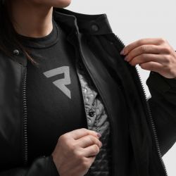 KURTKA MOTOCYKLOWA TEKSTYLNA DAMSKA REBELHORN SWIFT BLACK DARK GREY PINK 