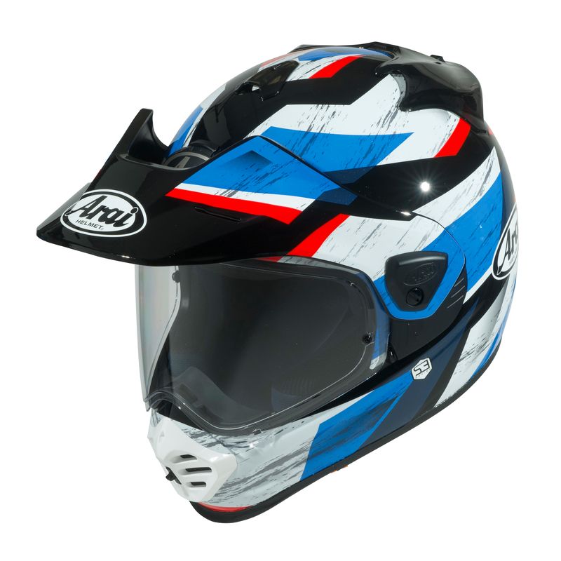 KASK MOTOCYKLOWY ARAI TOUR-X5 ANODIZE TRICO 