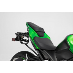 ZESTAW KUFRÓW BOCZNYCH URBAN ABS I STELAŻY SW-MOTECH KAWASAKI Z900 (16-), BLACK 2X16,5L