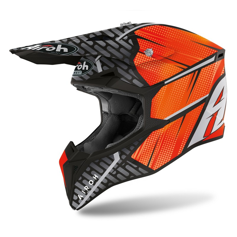 KASK AIROH WRAAP IDOL ORANGE MATT 
