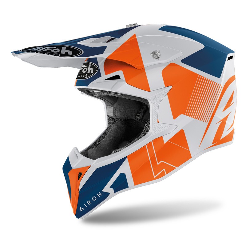 KASK AIROH WRAAP RAZE ORANGE MATT 