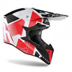 KASK AIROH WRAAP RAZE RED GLOSS 