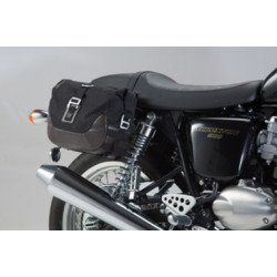 ZESTAW SAKW I STELAŻY LEGEND GEAR SW-MOTECH TRIUMPH THRUXTON 900 (04-15)/BONNEVILLE SE(04-16) BROWN