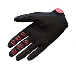 RĘKAWICE MOTOCYKLOWE JUNIOR FOX 180 DRAFT NEON PINK  ENDURO CROSS