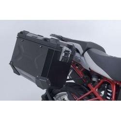 ZESTAW KUFRÓW TRAX ADV I STELAŻY SW-MOTECH BMW R 1200 GS (04-12) BLACK