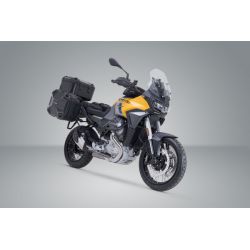 ZESTAW BAGAŻOWY ADVENTURE SW-MOTECH MOTO GUZZI STELVIO (23-) BLACK