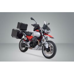 ZESTAW BAGAŻOWY ADVENTURE TRAX SW-MOTECH MOTO GUZZI V85 TT (24-) BLACK
