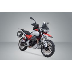 ZESTAW BAGAŻOWY ADVENTURE SW-MOTECH MOTO GUZZI V85 TT (19-23) BLACK