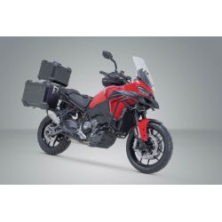 ZESTAW BAGAŻOWY ADVENTURE TRAX SW-MOTECH DUCATI MULTISTRADA V2 / V2 S (24-) BLACK