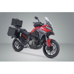 ZESTAW BAGAŻOWY ADVENTURE TRAX SW-MOTECH DUCATI MULTISTRADA V4 (20-) BLACK