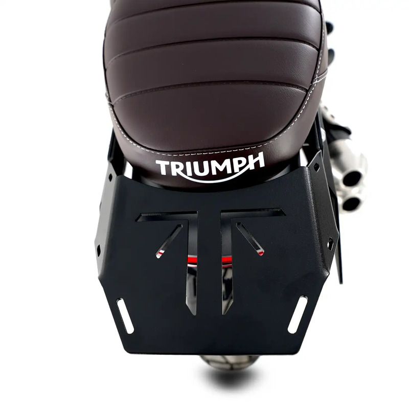 STELAŻ POD PŁYTĘ MONTAŻOWĄ ADVENTURE RACK RG RACING TRIUMPH SCRAMBLER 400 X 24- / SPEED FOUR 24-