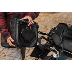 SAKWA LEGEND GEAR SW-MOTECH SIDE BAG FOR V-LOC BLACK 16L