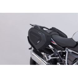 ZESTAW SAKW PRO BLAZE H I STELAŻY SW-MOTECH BMW R 1200 R/RS (14-18), R 1250 R/RS (18-) BLACK