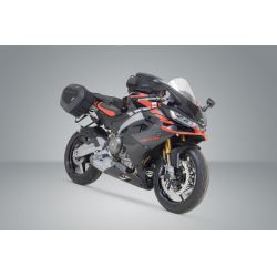 ZESTAW SAKW PRO BLAZE H I STELAŻY SW-MOTECH APRILIA RS 660 EXTREMA (23-) BLACK