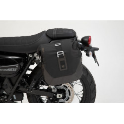 ZESTAW SAKWA I STELAŻ LEGEND GEAR BLACK EDITION SW-MOTECH TRIUMPH STREET SCRAMBLER (18-), BLACK