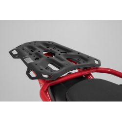 ZESTAW KUFRA CENTRALNEGO SW-MOTECH DUSC L MOTO GUZZI V85 TT (19-23) 41 L BLACK