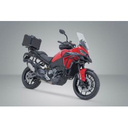 ZESTAW KUFRA CENTRALNEGO TRAX ADV SW-MOTECH DUCATI MULTISTRADA V2 / V2 S (24-) BLACK