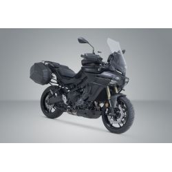 ZESTAW KUFRÓW BOCZNYCH AERO ABS I STELAŻY SW-MOTECH YAMAHA TRACER 9 / GT / GT+ (24-) 2X25 L