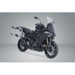 ZESTAW KUFRA CENTRALNEGO TRAX ADV SW-MOTECH PLATEADO. 45/45 L. YAMAHA TRACER 9/GT/GT+ (24-)