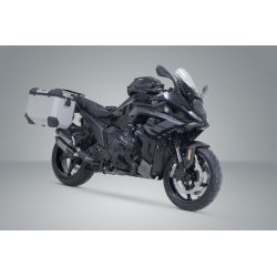 ZESTAW KUFRA CENTRALNEGO TRAX ADV SW-MOTECH 45/45 L. BMW R 1300 R / R 1300 RS (25-) SILVER