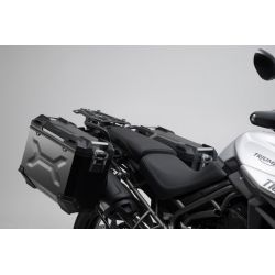 ZESTAW KUFRÓW BOCZNYCH SW-MOTECH DUSC TRIUMPH TIGER 800 MODELS (10-) 41/33L BLACK