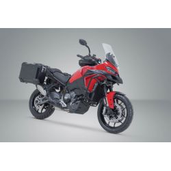 ZESTAW KUFRA CENTRALNEGO TRAX ADV SW-MOTECH 37/37 L. DUCATI MULTISTRADA V2/V2S (24-) BLACK