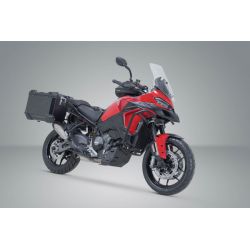 ZESTAW KUFRA CENTRALNEGO TRAX ADV SW-MOTECH 45/45 L. DUCATI MULTISTRADA V2/V2S (24-) BLACK