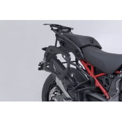 ZESTAW KUFRA CENTRALNEGO TRAX ADV SW-MOTECH 45/45 L. DUCATI MULTISTRADA V4 (20-) BLACK