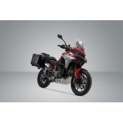 ZESTAW KUFRA CENTRALNEGO TRAX ADV SW-MOTECH 37/37 L. DUCATI MULTISTRADA V4 (20-) BLACK