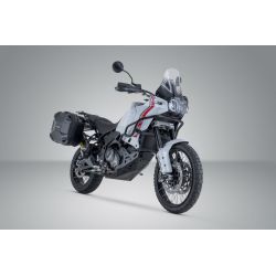 ZESTAW KUFRÓW BOCZNYCH SW-MOTECH DUSC DUCATI DESERTX (22-)/ RALLY (23-) 41/33 BLACK