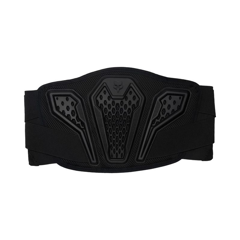 PAS NERKOWY Z OCHRANIACZAMI JUNIOR FOX TITAN SPORT BELT BLACK  ENDURO CROSS