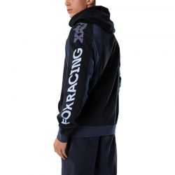 BLUZA Z KAPTUREM FOX VALIANT FLEECE PO BLACK  ENDURO CROSS