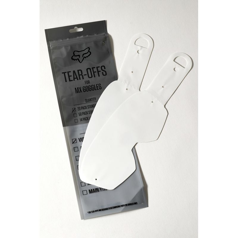 ZRYWKI FOX VUE LAMINATED TEAR OFFS 14PK CLEAR  ENDURO CROSS