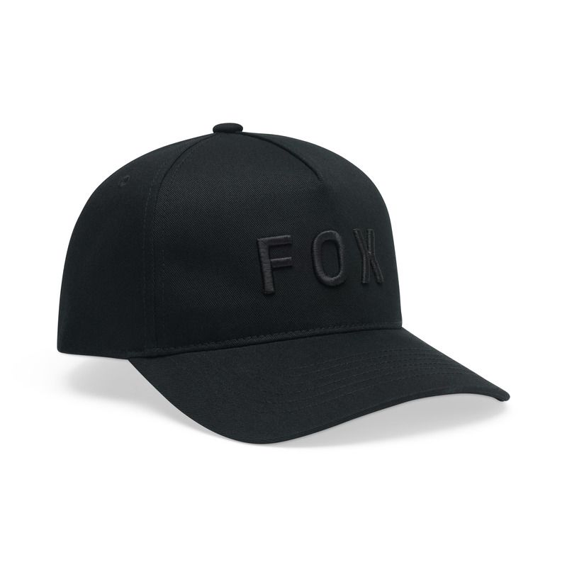 CZAPKA Z DASZKIEM FOX WORDMARK SUBFRAME HAT BLACK  ENDURO CROSS