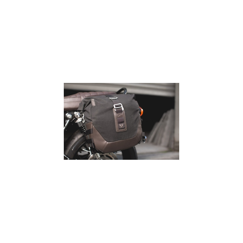 ZESTAW SAKW I STELAŻY LEGEND GEAR SW-MOTECH TRIUMPH BONNEVILLE T100 (16-)/T120 (15-) BROWN