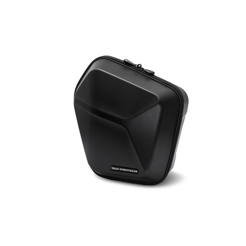 ZESTAW KUFRA BOCZNEGO URBAN ABS I STELAŻA SW-MOTECH TRIUMPH SCRAMBLER 1200 XC/XE (18-) BLACK 16,5L