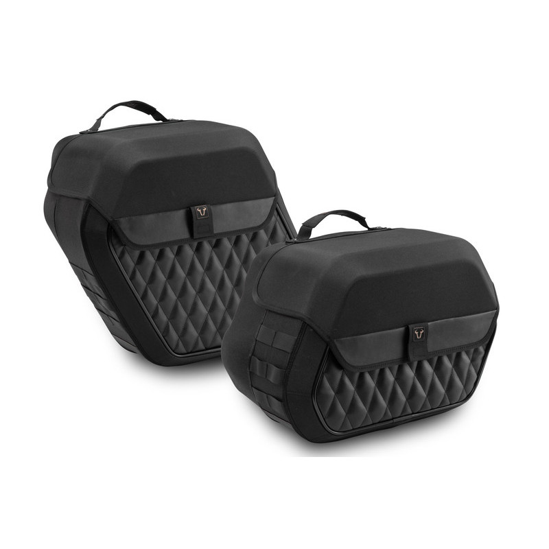 ZESTAW SAKW I STELAŻY LEGEND GEAR SW-MOTECH HARLEY-DAVIDSON SOFTAIL STREET BOB (17-), BLACK