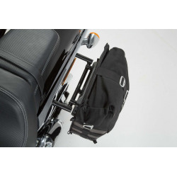 ZESTAW SAKW I STELAŻY LEGEND GEAR SW-MOTECH HARLEY DAVIDSON DYNA FAT BOB (08-) BROWN