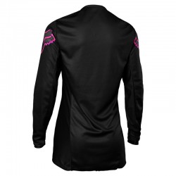 BLUZA FOX LADY 180 BLACKOUT BLACK/PINK  ENDURO CROSS
