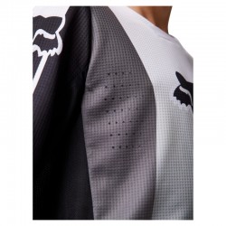 BLUZA FOX JUNIOR 180 LEED BLACK/WHITE  ENDURO CROSS