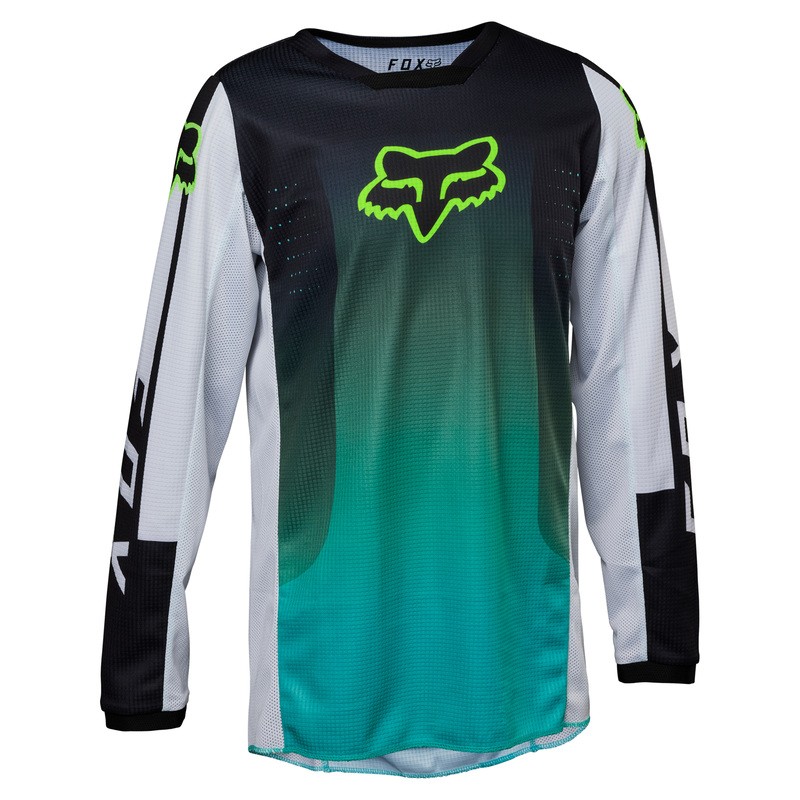 BLUZA FOX JUNIOR KIDS 180 LEED TEAL  ENDURO CROSS