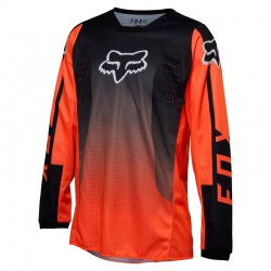 BLUZA FOX JUNIOR KIDS 180 LEED FLUO ORANGE  ENDURO CROSS