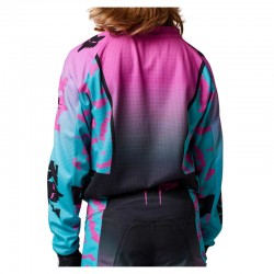 BLUZA FOX JUNIOR 180 NUKLR TEAL  ENDURO CROSS