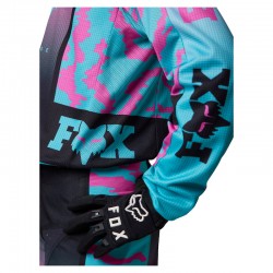 BLUZA FOX JUNIOR 180 NUKLR TEAL  ENDURO CROSS